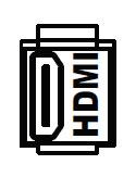 HDMI PassThru Snap-In Connector