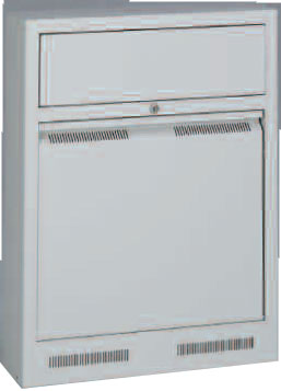 Surface Wall-Mount Tilt-Out Rack with Controlled-Release