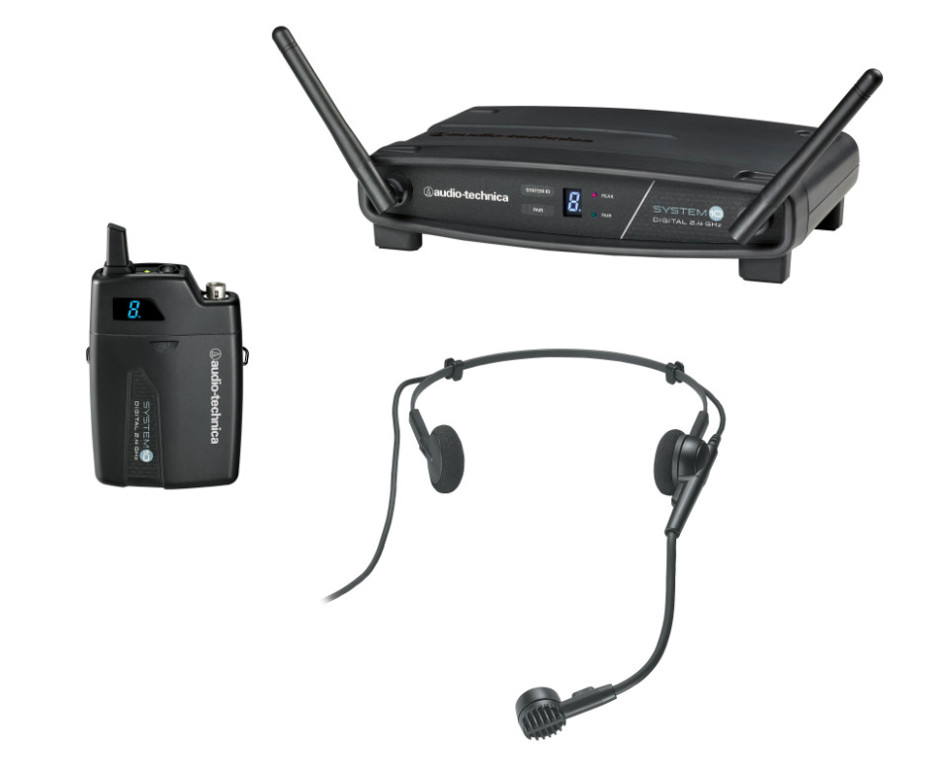 System 10 2.4 GHz Wireless System with Pro8HECW Headworn Microphone