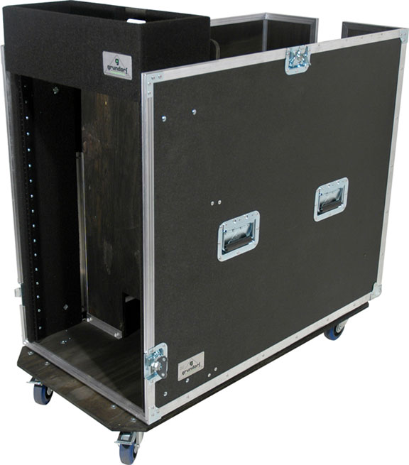 Tour 8 Series Snake Rack, 12 Space with Large Casters
