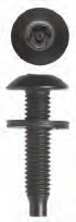 Bag of (50) PilotPoint™ Screws (Torx Star Post Head with Washers, 10-32 x .875, Black)