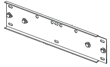 Steered Array Bracket in White