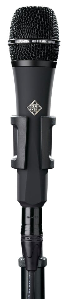 Dynamic Handheld Cardioid Microphone with Black Grille
