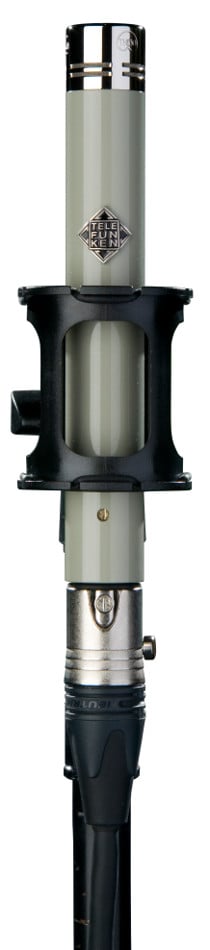 Small Diaphragm Tube Condenser Microphone with Interchangeable Capsules
