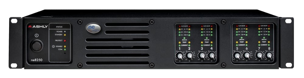 8 Channel 250W 70 Volt Power Amplifier