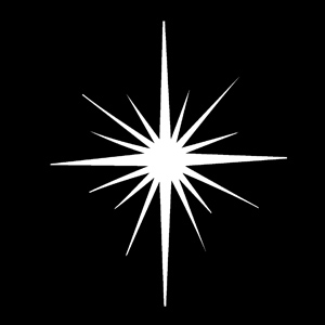 Steel Gobo, Christmas Star