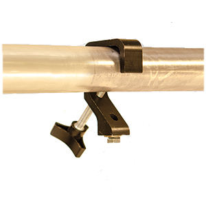 24 Pipe Dream Clamps, Silver (Black shown)