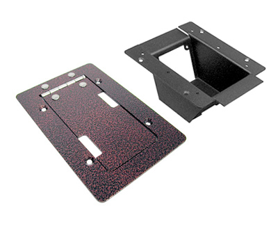 Mini Stage Pocket with Copper Vein Powder Coat Trim Bezel Lid Assembly