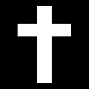 Steel Gobo, Cross (Plain)