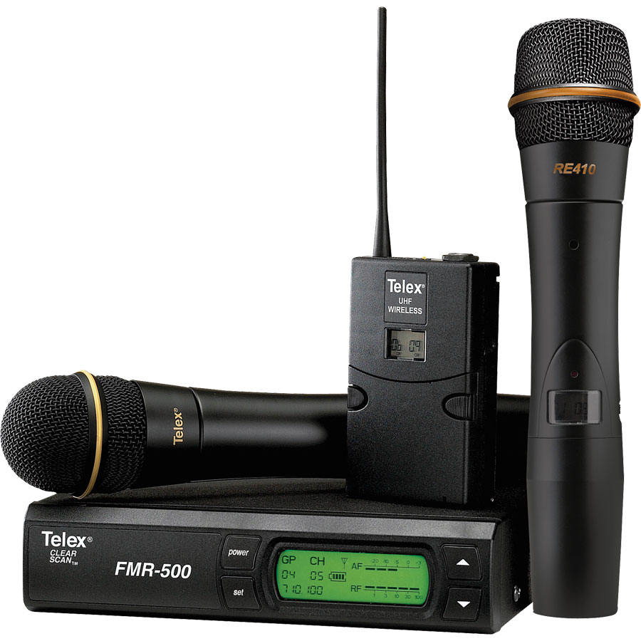 Lapel Wireless Microphone System, A-Band
