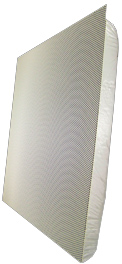 2 ft x 2 ft Singlewire InformaCast-Compatible Square Ceiling-Mount IP Speaker