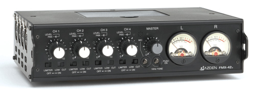 4-Ch Portable Field Mixer