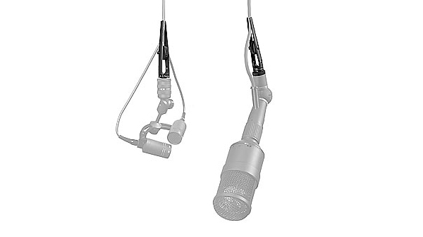 Auditorium Hanger for Swivel Mounts & Shockmounts in Matte Black Finish