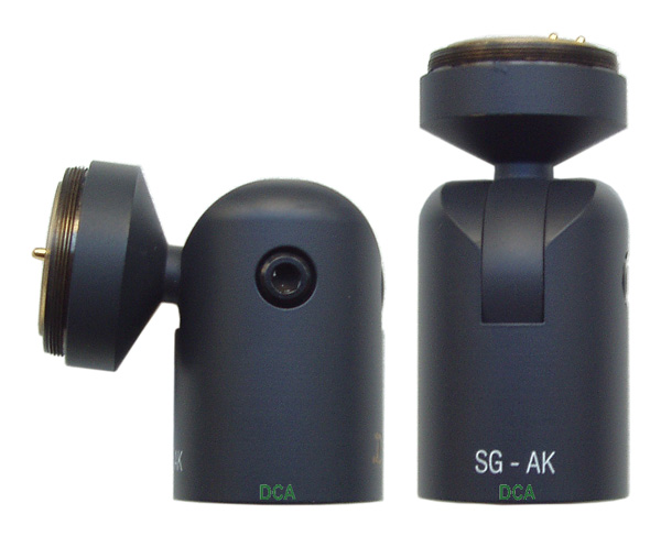 Swivel Elbow for Mounting KM 100 Series Through Surfaces (0-90 Degrees)