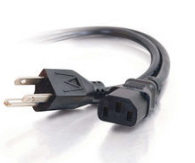 15' 18AWG Universal Power Cord