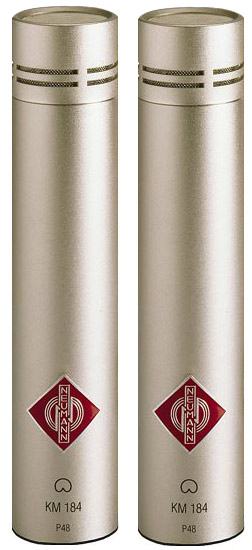 Stereo Pair of Cardioid Condenser Microphones in Satin Nickel Finish with K40 Capsule and Accessories