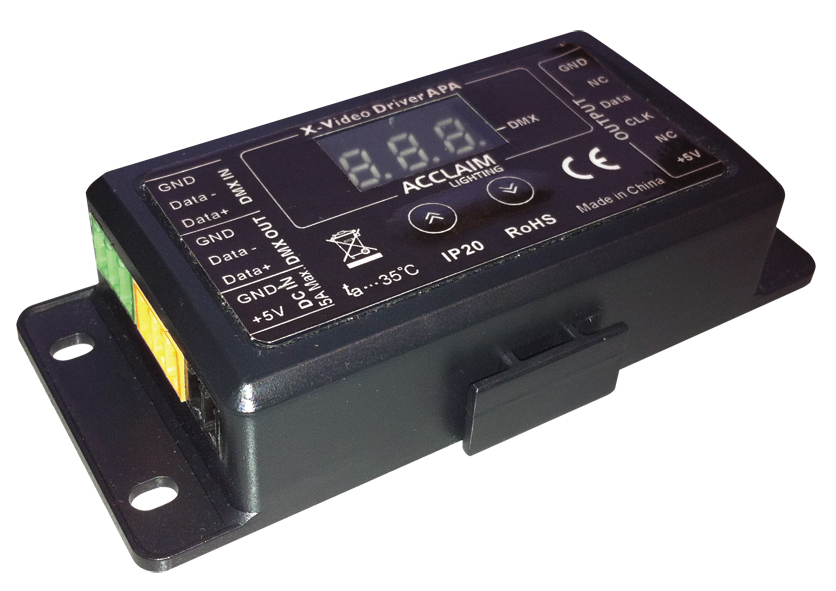DMX Driver for Flex Pixel Tape