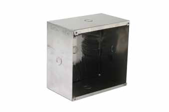 Flush Mount Straight Enclosure, for 18SC Speakers
