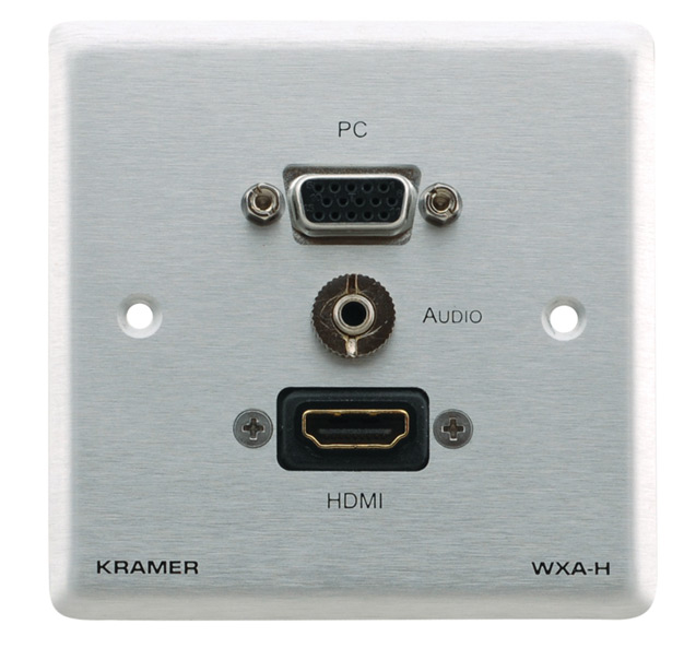 Passive Wall Plate - 15-pin HD, 3.5mm Audio & HDMI