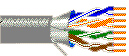 1000` Multi-Conductor Cat6 NonBonded-Pair ScTP Cable
