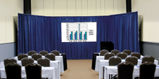 56"x96" Fast-Fold® Ultra Velour Drapery Kit for Deluxe Frame, Ultra Velour