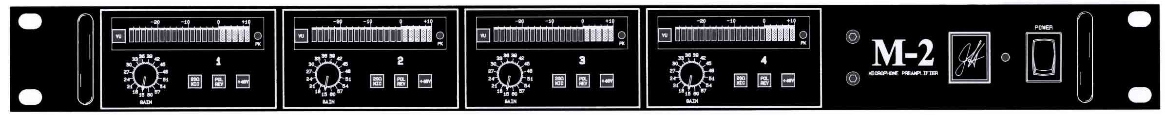 4-Channel Microphone Preamplifier