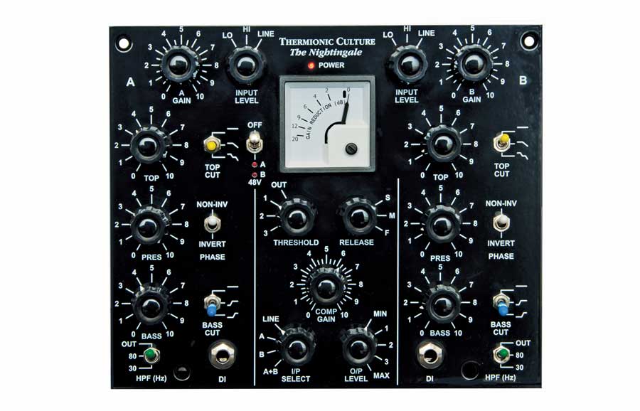 Dual Microphone Preamp with EQ & Compressor