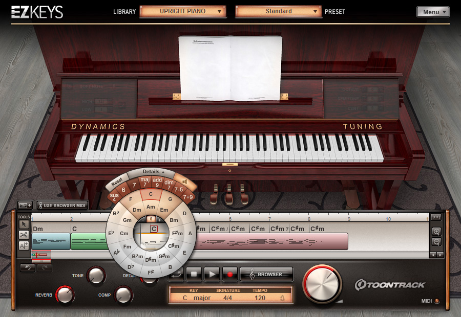 Upright Piano Software Instrument (Electronic Delivery)