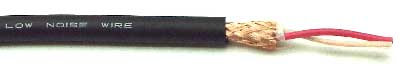 Mic Cable, 2-Conductor, 24 Guage, 105-Strand Copper, 328 Ft