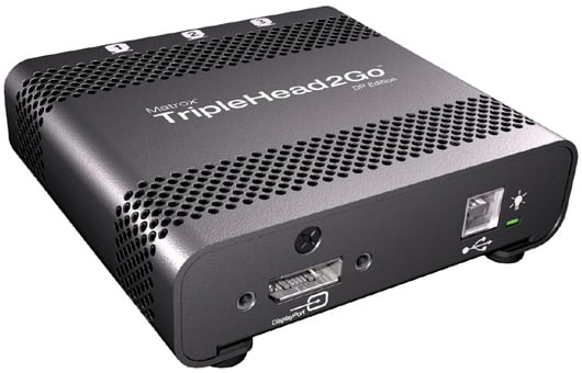 TripleHead2Go - DisplayPort Edition with mini DP to DP Cable