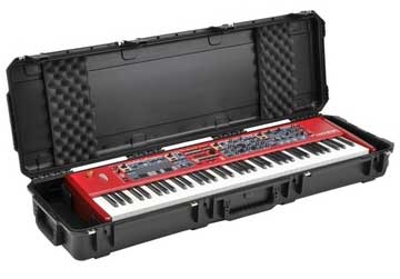 Waterproof Molded 76-Key Keyboard Case