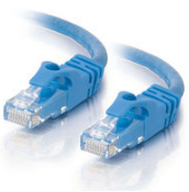 3' Cat6 550MHz Snagless Patch Cable, Blue