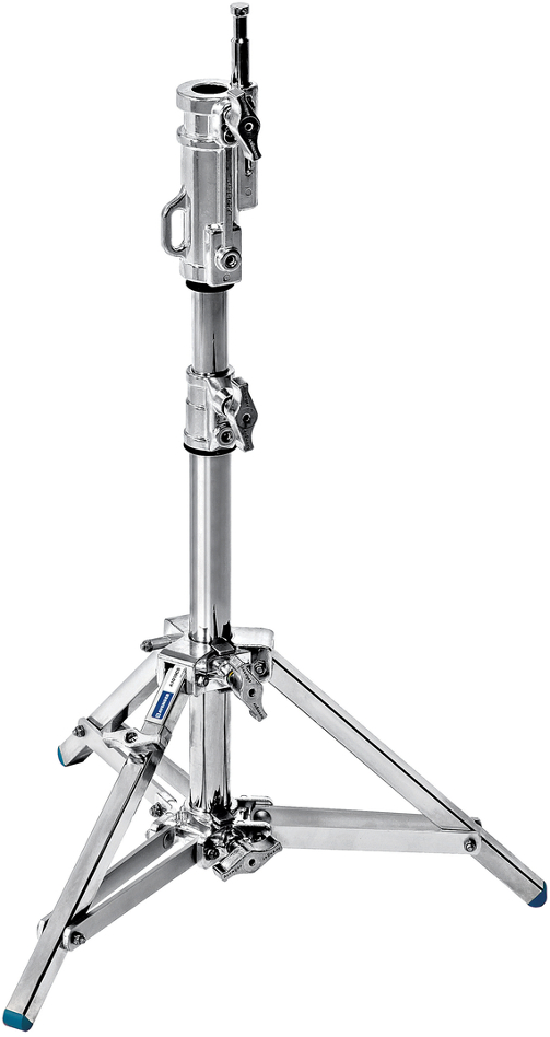 39.4" Chrome Steel Combo Stand