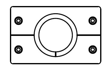 IPS Blank Insert, Black