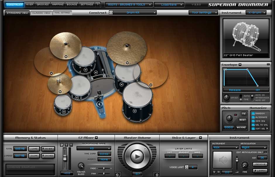 Roots SDX - Sticks, Software Drum Expansion, Boxed Version