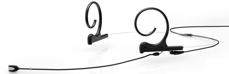 d:fine Dual Headset Microphone with TA4F Connector, Beige