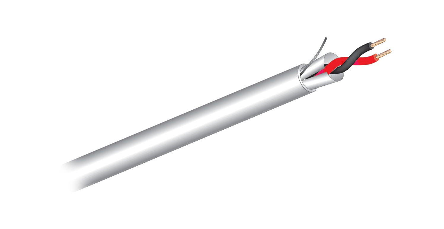 2 Conductor 16ga Cable, Bare, 500ft