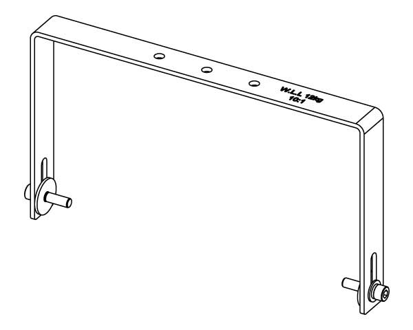 Horizontal Yoke for VX8, Black