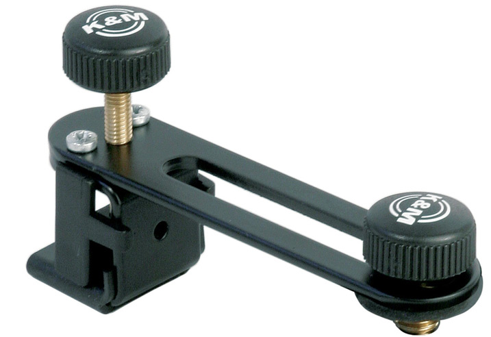 Black Microphone Holder for Drums