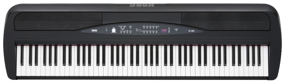 Black 88-Key Digital Stage Piano
