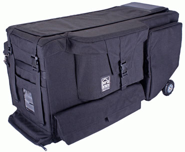 Quick-Draw Camera Case with Off-Road Wheels for Broadcast Camera and Tripod