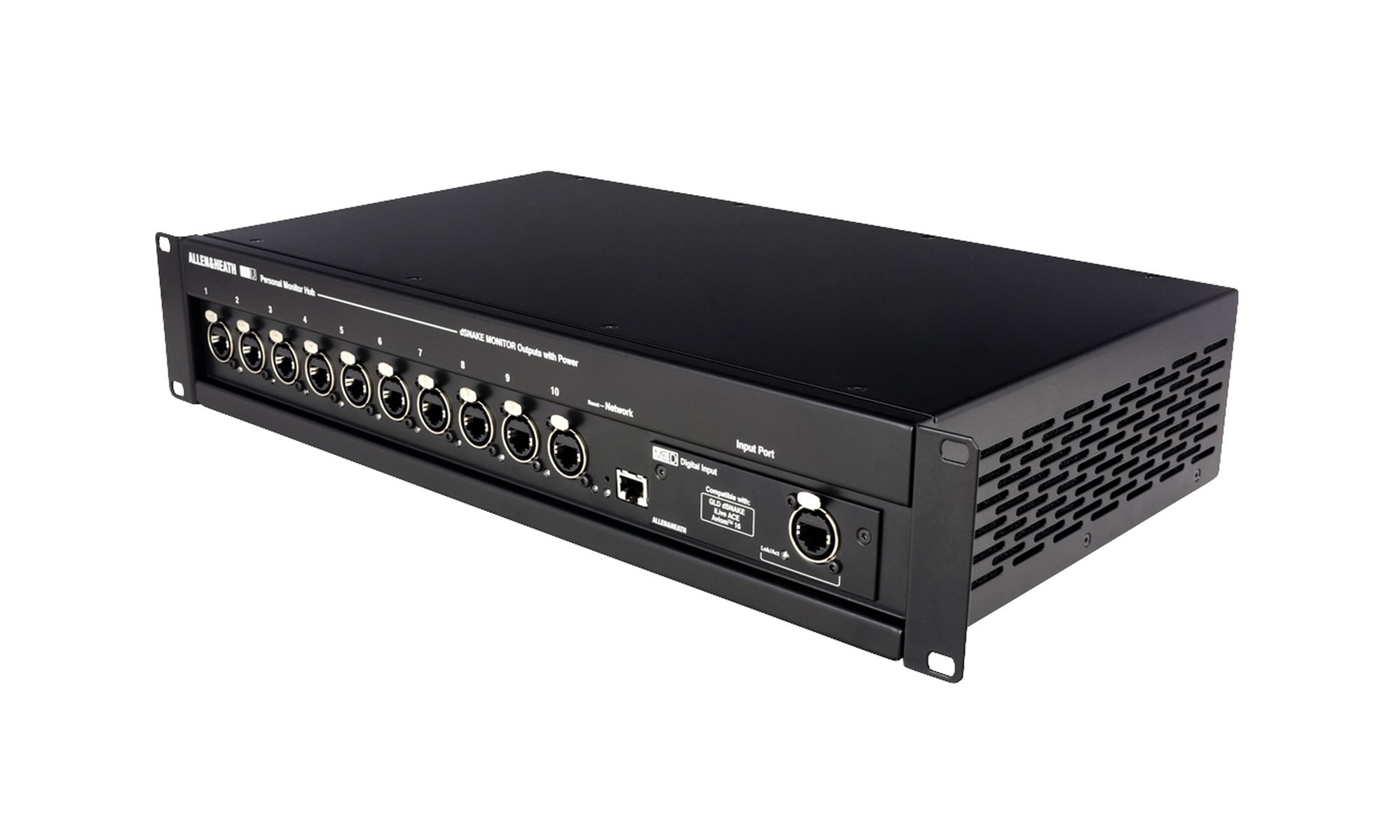10-Port PoE Monitor Hub