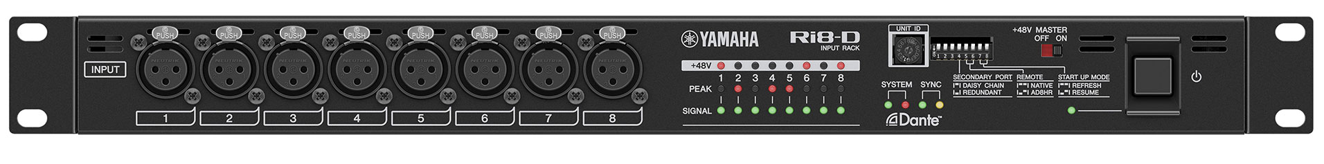 8 Channel Input Rack