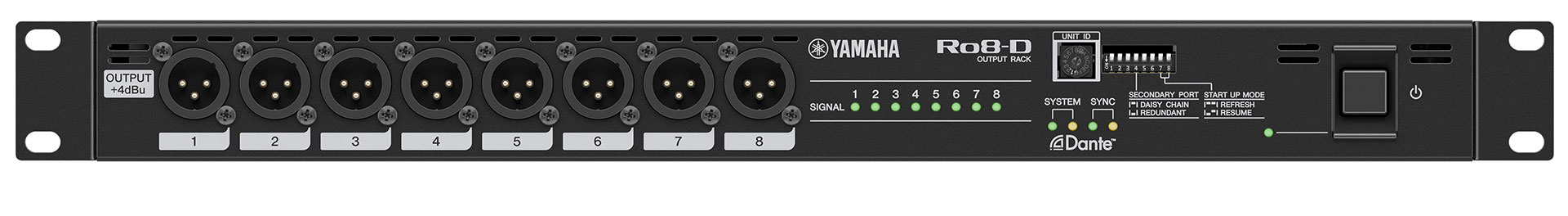 8 Channel Output Rack