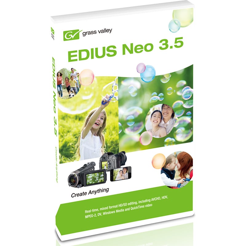 SD, HD, and 3D Multiformat Video Editing Software