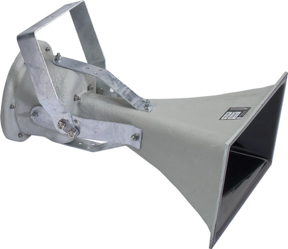 Voice Range Horn System with Swivel Yoke Bracket and Built-In 120W Autoformer