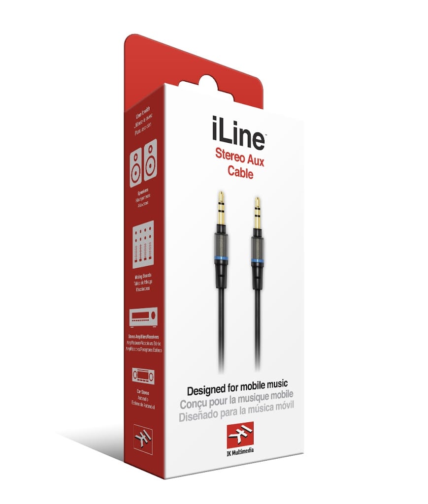 1/8” stereo male to 1/8” stereo male