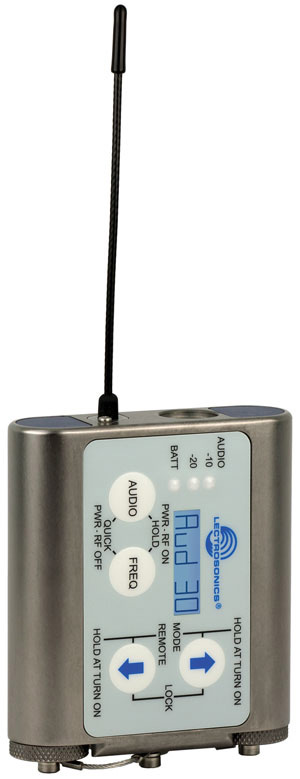 Watertight Wireless Beltpack Transmitter