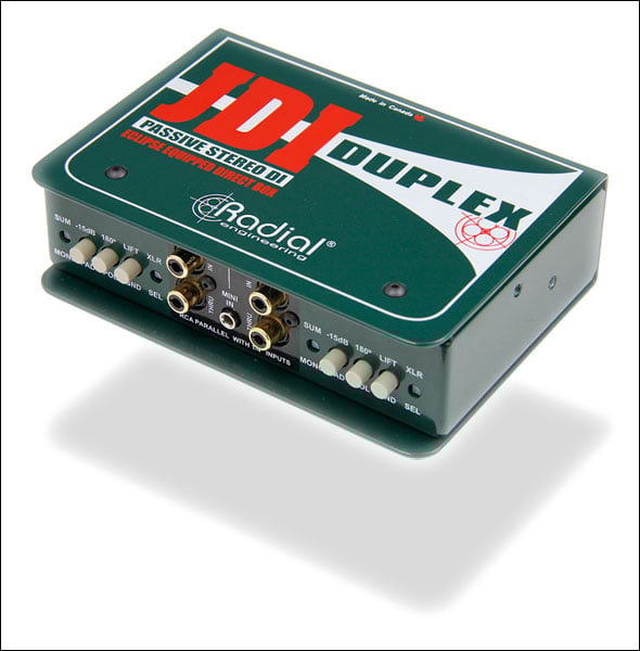 Stereo Passive DI Box
