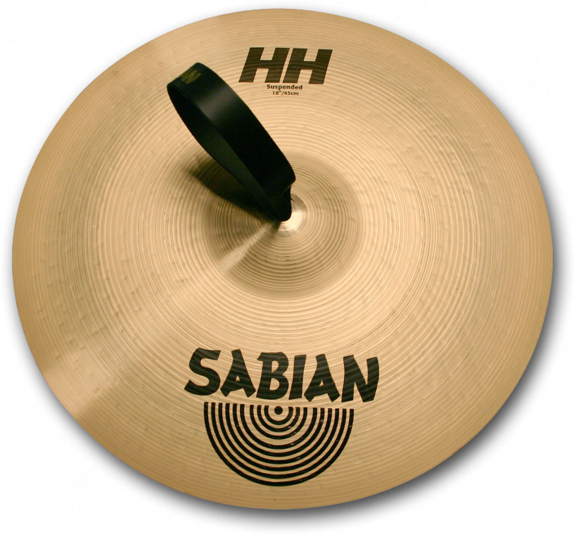 16" HH Suspended Cymbal in Natural Finish